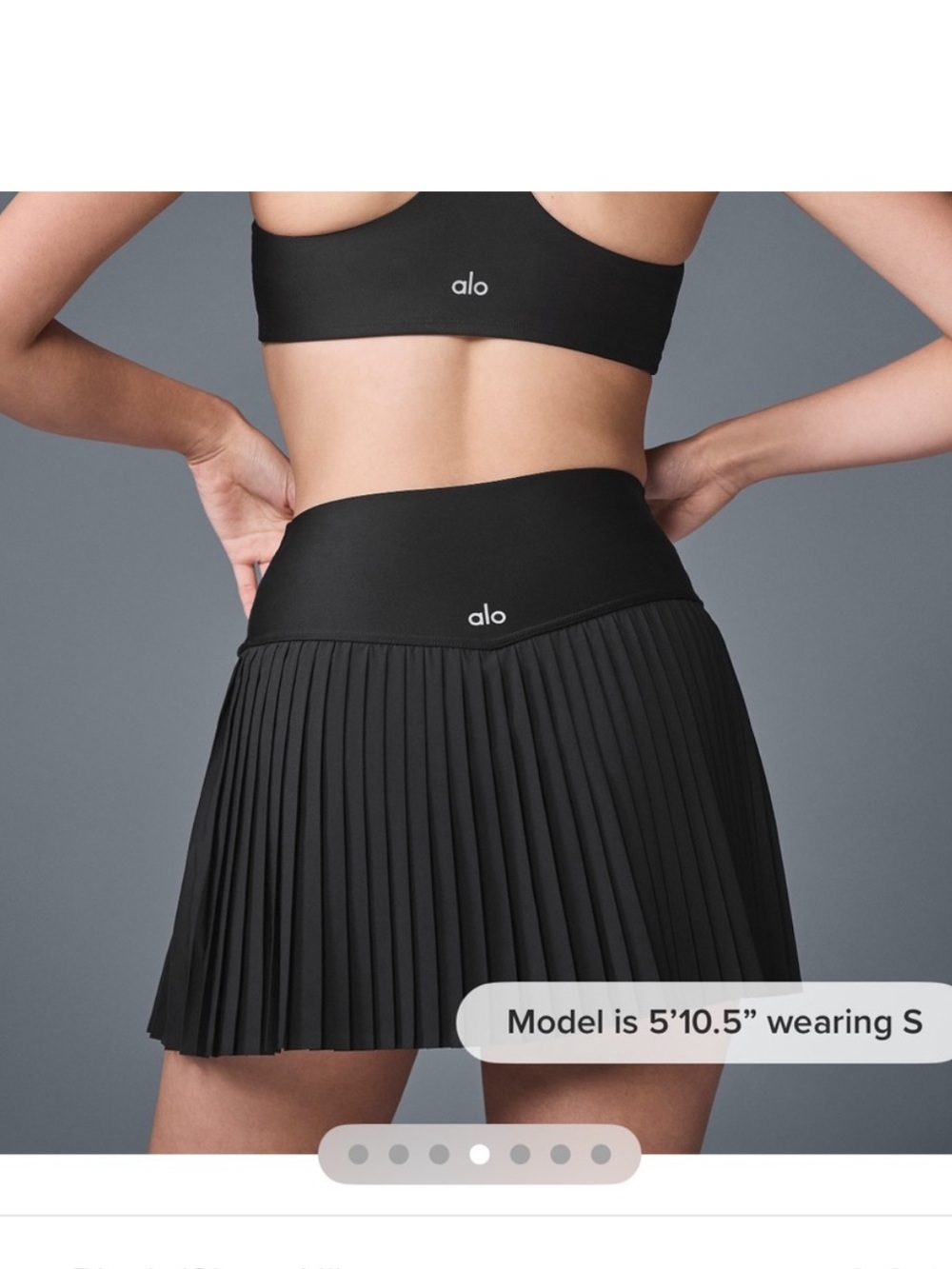 ALO Yoga grand slam skirt can